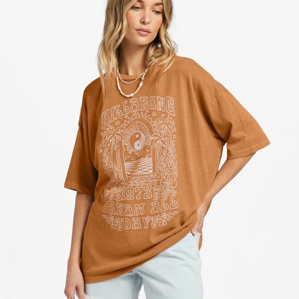 Billabong Shine For You Oversized Tee